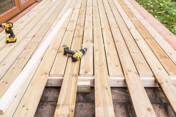 Wood Decking - Cherry Hill Deck Builders