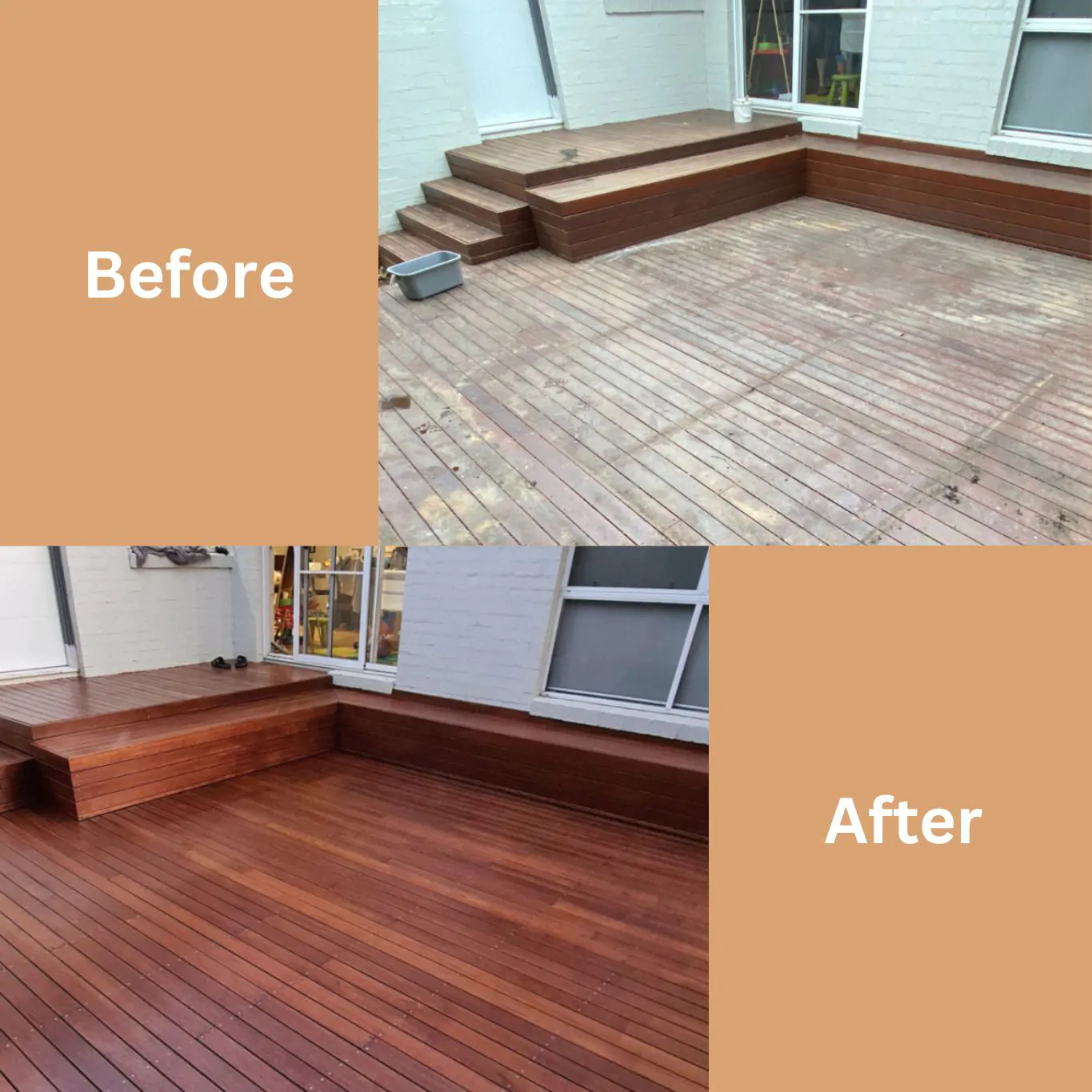 Before and After Deck Restoration Services - All Pro Cherry Hill Deck Builders