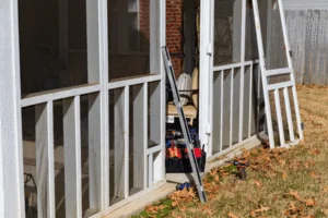 Porch Column Replacement - Cherry Hill Deck Builders