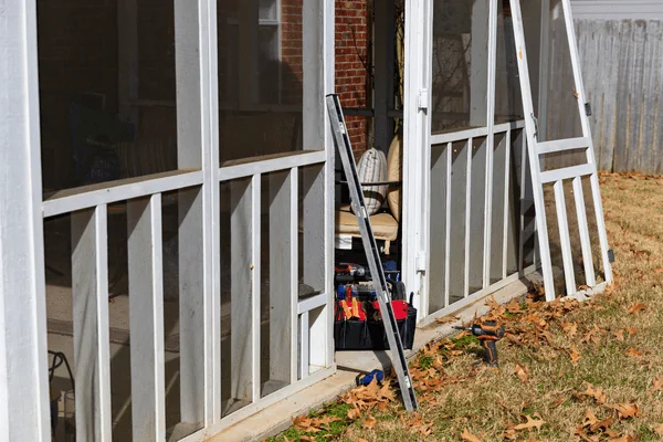 Porch Column Replacement - Cherry Hill Deck Builders